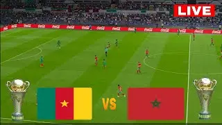 🔴CAMEROON VS MOROCCO | AFRICA CUP OF NATIONS | قمة إفريقية نارية SIMULATION GAMEPLAY
