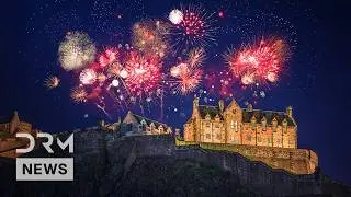 MASSIVE FIREWORK: Edinburgh Fireworks Light Up Scotland as Hogmanay Returns to Welcome 2026 | AQ1G