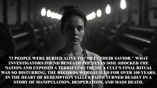 (1889, Texas) The Cult That Buried 73 Members Alive to 