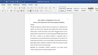 Removing repeated text in Microsoft Word