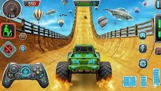 Monster Truck Mega Ramp Impossible Driver - 4x4 Ultimate Car Stunts GT Racing- Android GamePlay 2026