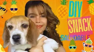 How to Make a Frozen Pineapple Dog Treat