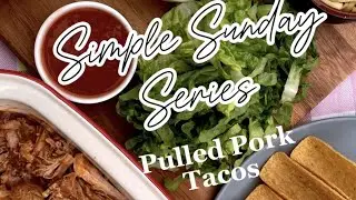 Pulled Pork Tacos