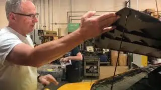 05-14 Mustang Louver Part #12A044 install