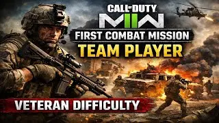 Surviving MW2's First Intense Firefight on Veteran Mode