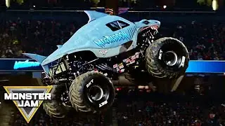Monster Jam RC Mega Megalodon and Mega Grave Digger | Monster Jam