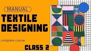 Textile Designing Manual Course in اردو / हिंदी CLASS 1/Complete Course