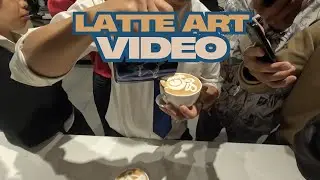 Best Latte Art from Himalayan Java Barista Coffee School- Academy of culinary Arts Lagankhel,