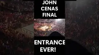 John Cena's Final Entrance EVER! | Saturday Night's Main Event [ Wahington,D.C] 12-13-2025