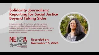 Solidarity Journalism   Reporting for Social Justice Beyond Taking Sides