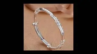 Traditional silver bracelet