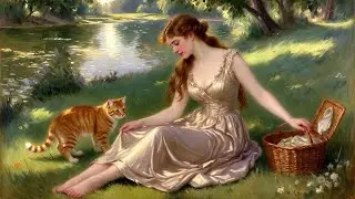 A Quiet Story from 1874 | European Pastoral Visual Poem | Gentle Classical Music