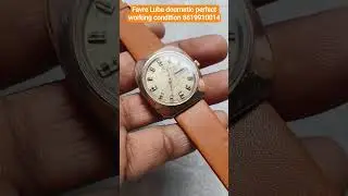 Favre Luba doumatic #vintage #watch #antiquewatch #watchfinder @khi