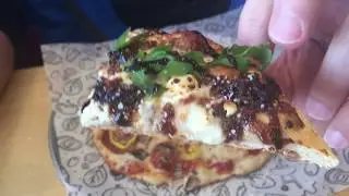 Reviewing the Figgy Piggy Pizza at Azzip Pizza