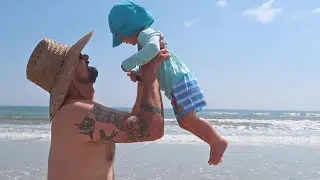 Our New Smyrna Beach Vacation Check Out Day! | Ocean Playtime, Delicious Lunch & Souvenir Haul!