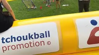 Outdoor Game in Switzerland Tchoukball 