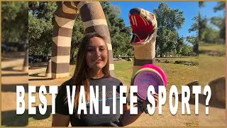 LEARN TO DISC GOLF! vlog from Kit Carson Disc Golf Course...