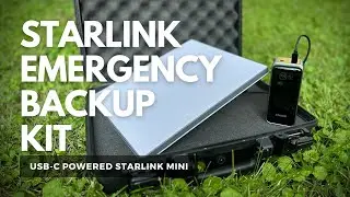 Аварийный комплект Starlink &mdash; мини-автономный, работающий от внешнего аккумулятора USB-C