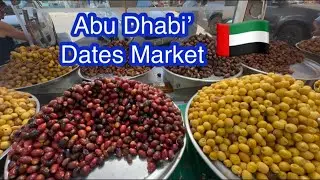 Abu Dhabi Dates Market #uae #dubaitourism #dates #abudhabi 