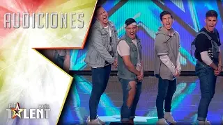 ¡Pase de Oro de Edurne y Eva! Impresionante 'Progenyx' | Audiciones 6 | Got Talent España 2017