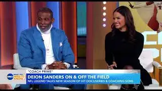 Coach Prime(Deion Sanders) Give Gratitude To Jackson State University On Goodmorning America Show