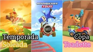 Mario Kart Tour - Copa Toadette [Temporada Soleada] Copa de la 2da Semana