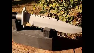 STK #02 LS1 Hybrid Handle Survival Knife Crain Clone 1/2 tang!