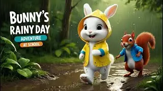 Bunny&rsquo;s Rainy Day Adventure at School