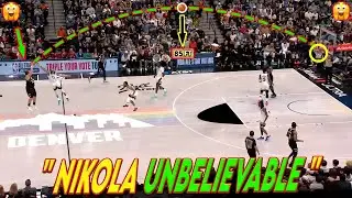 Today ! Nikola Jokić Shocked Everyone With This Buzzer Beater 😳🔥