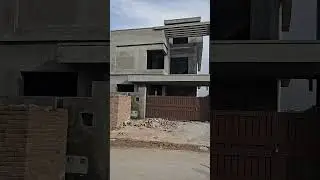Stage 38 gate installed bahria town house construction 10 marla phase 8 rawalpindi
