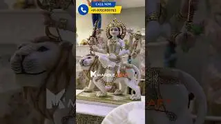 2 feet maa durga statue | marble durga murti #durgamaa #shorts #sherawali
