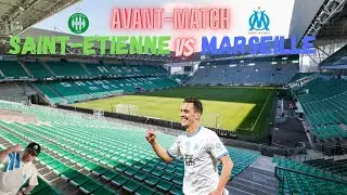 Avant match 🟢Saint Etienne vs OM 🔵⚪  Analyse compos