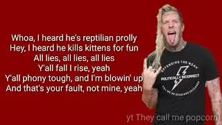 Tom MacDonald - Everybody hates me -Lyrics