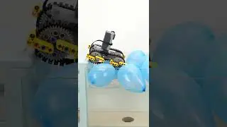 EPIC Float or Fail? LEGO Car vs 100 Water Balloons #lego #legotechnic #epic #smartlego #legocar