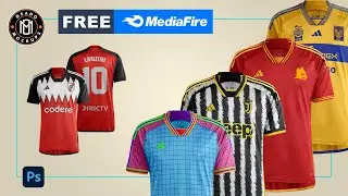 Adidas 2024 Jersey Mockup FREE PSD + Download