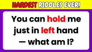 World&rsquo;s Hardest Riddles | Mind-Blowing Puzzles With Unexpected Answers