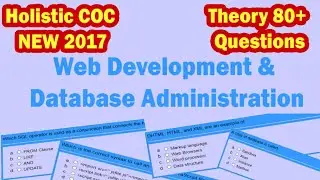 ሲኦሲ-COC Web Development and Database Administration Level 4 Holistic Theory Exam Part-1