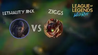 Lethality Jinx VS ziggs