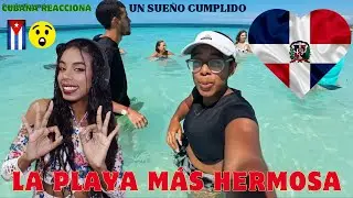 DESCUBRIENDO LA PLAYA MÁS HERMOSA DE REPÚBLICA DOMINICANA JUNTO A ELIZA VLOGS #siempre viajeros #rd