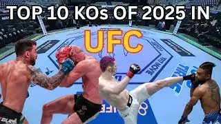 Top 10 UFC Knockouts Of 2025 | Most Brutal And Unforgettable Finishes|MMA