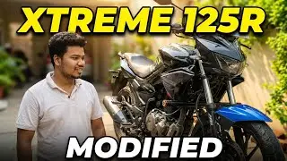 How to Install Single Rod Open #legguard #crash Safety Bar Rod Black Compatible in #heroxtreme125r