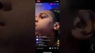 Cblu argues with new girl friend and calls his mom on ig live