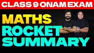 Class 9 Onam Exam Maths Full Chapter Rocket Summary | Eduport