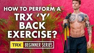 TRX exercise for back and shoulders (correct technique)