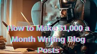 EARN $1K/Month BLOGGING: The Guide You NEED!