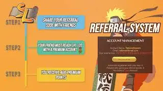 Referral system I Shinobi Legacy Open Tibia Server