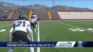 HS Football: Piedra Vista vs. Valley