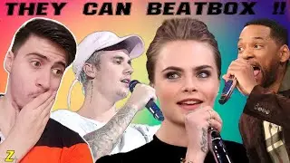Celebrities who can Beatbox ( Justine Bieber - Cara Delevingne - Will Smith ..... ) Reaction