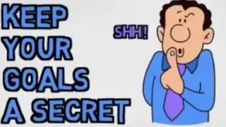 Keep Your Goals Secret: The Power of Silent Progress