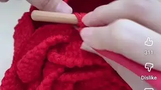 Rose bag flower 🌹 making part and assemble 